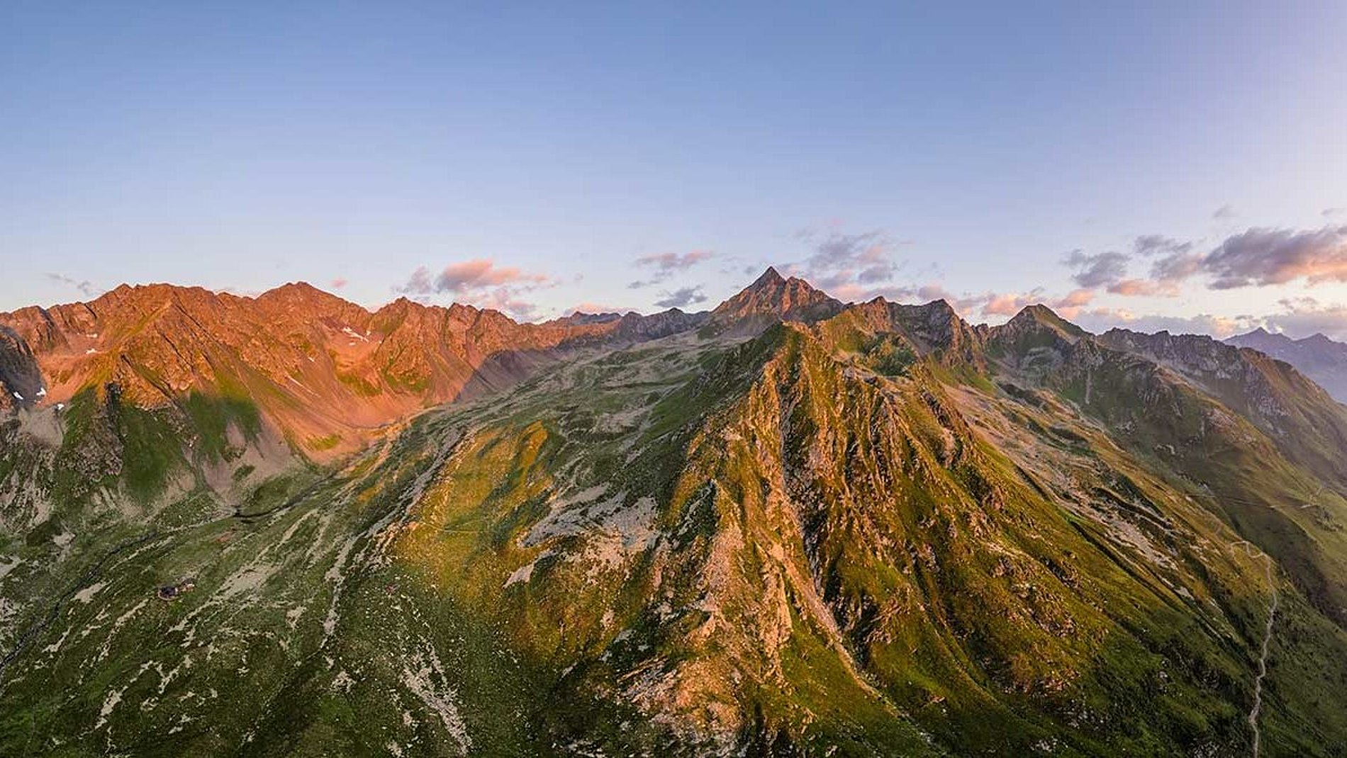 Hiking in East Tyrol near Virgen