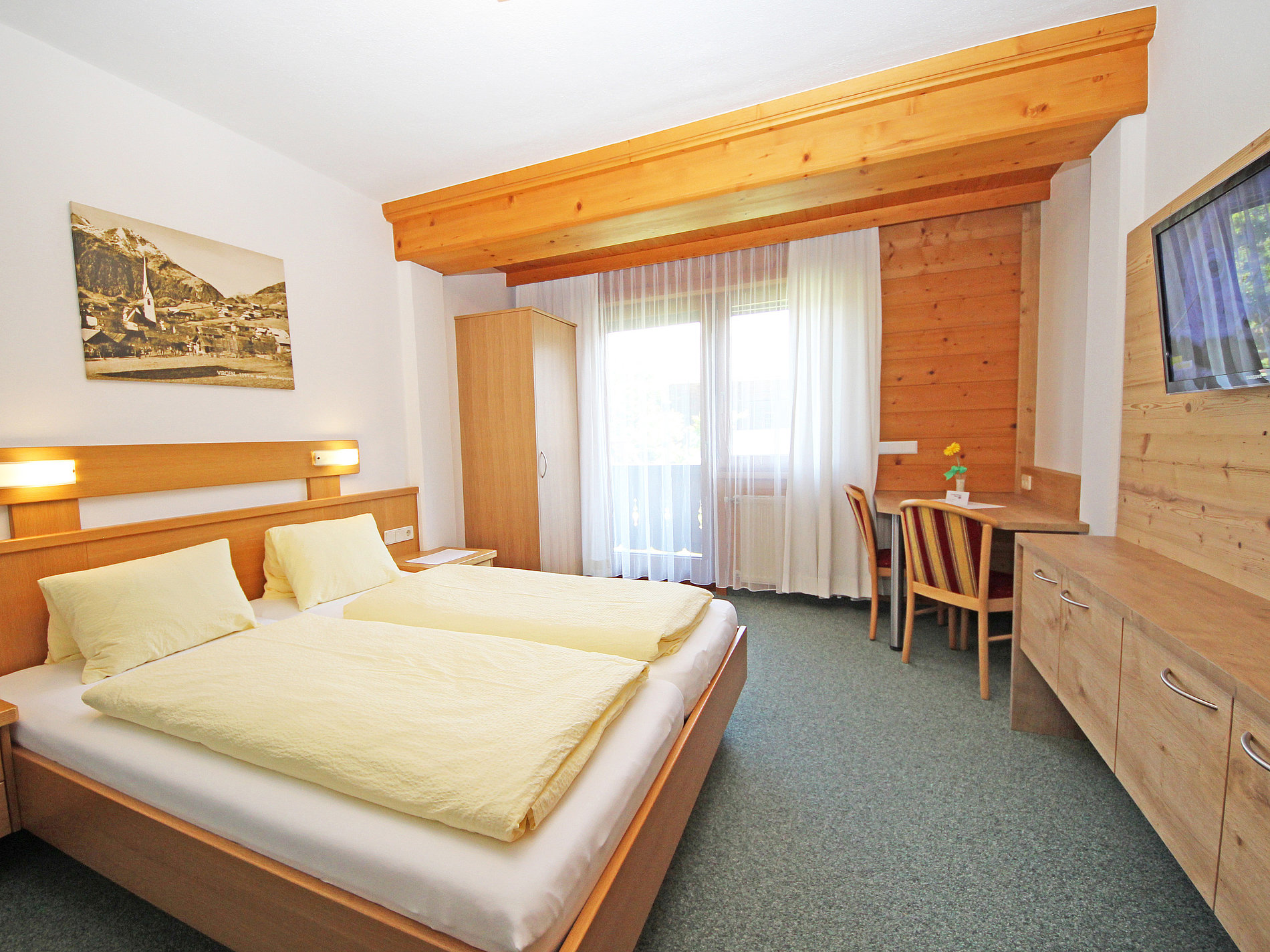 Komfortzimmer im Gasthof Rose in Virgen, Osttirol