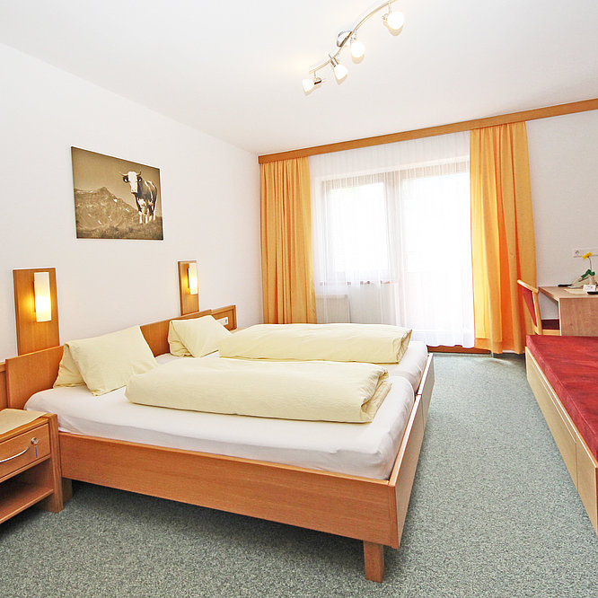 Komfortzimmer im Gasthof Rose in Virgen, Osttirol