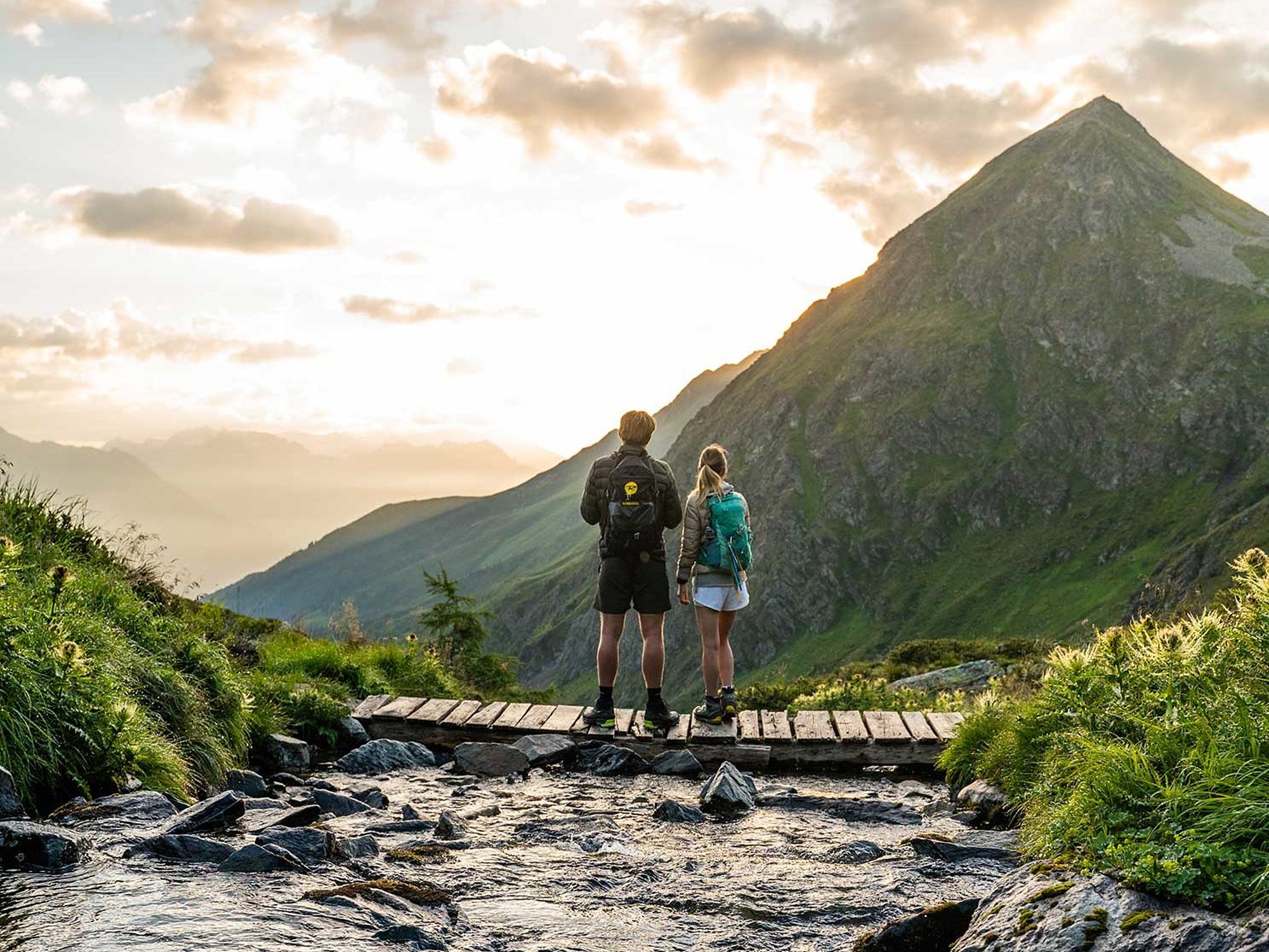 Hiking in East Tyrol near Virgen