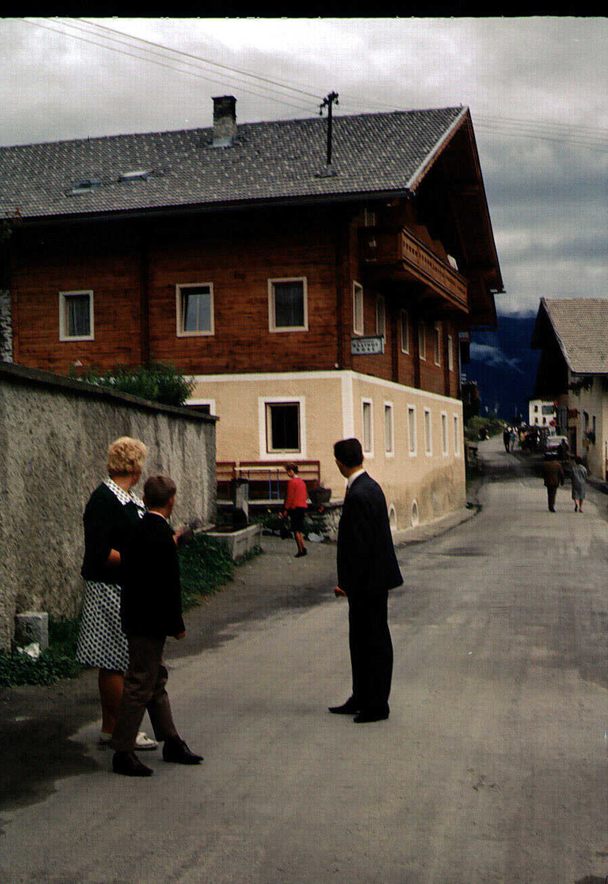 Gasthof Rose in Virgen – historische Aufnahme