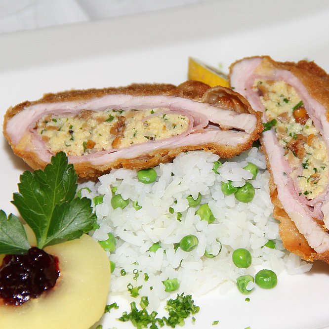 Schnitzel gefuellt, East Tyrol