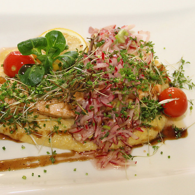 Lachsfilet, East Tyrol